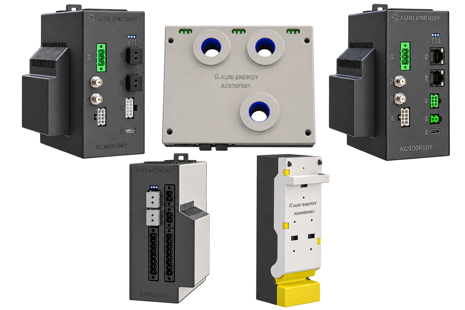 Auri Energy hardware family for field intelligence, monitoring and switching
