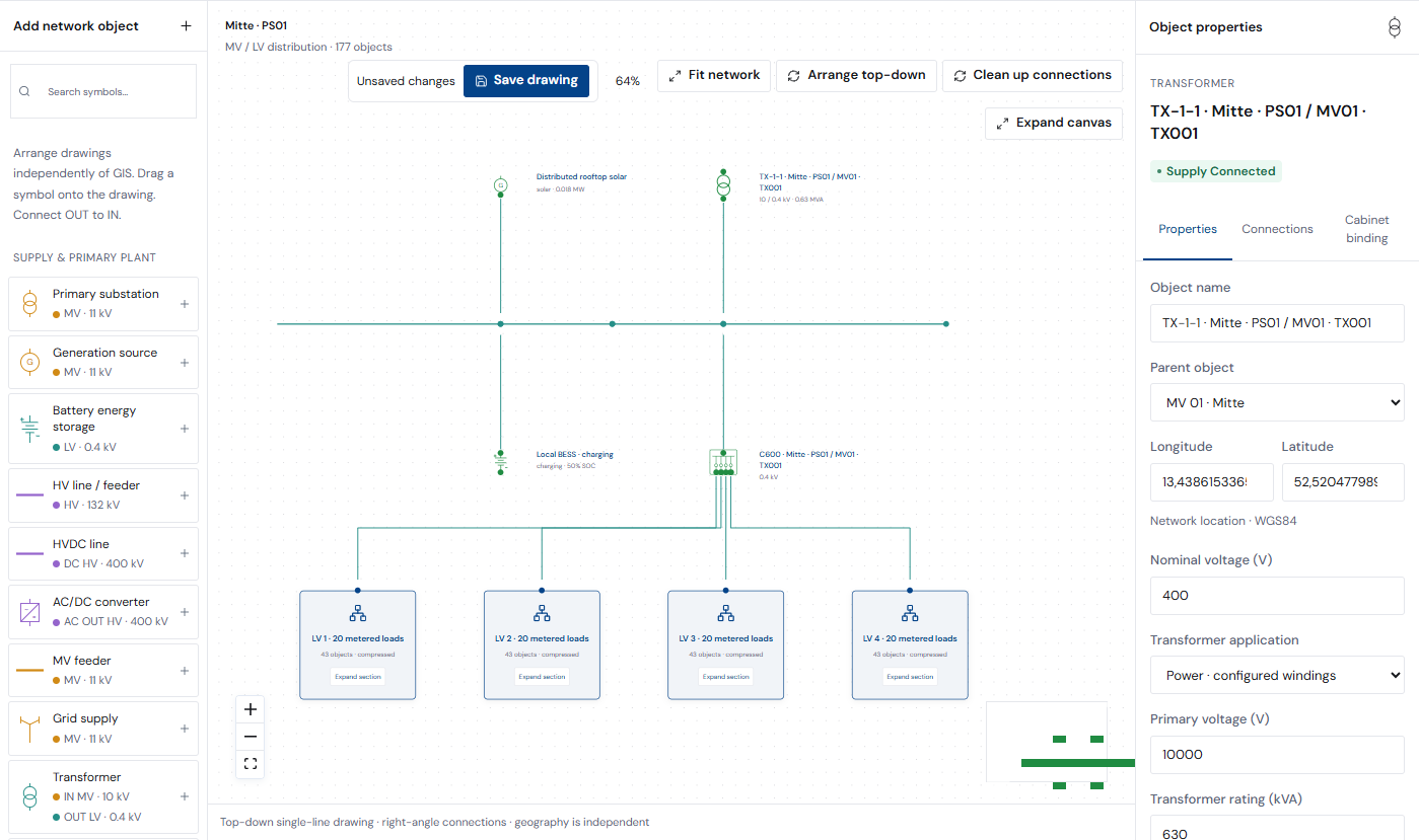 Cetus Edge application view
